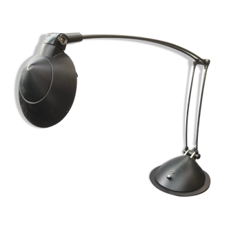 Lampe de bureau Manade model ixel 2 design Philippe Stephant noir vintage