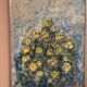 Swedish Oil on Canvas – “Flower” by S. Koskinen – Dated 1978