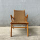 Woven rope armchair, Netherlands, 1950