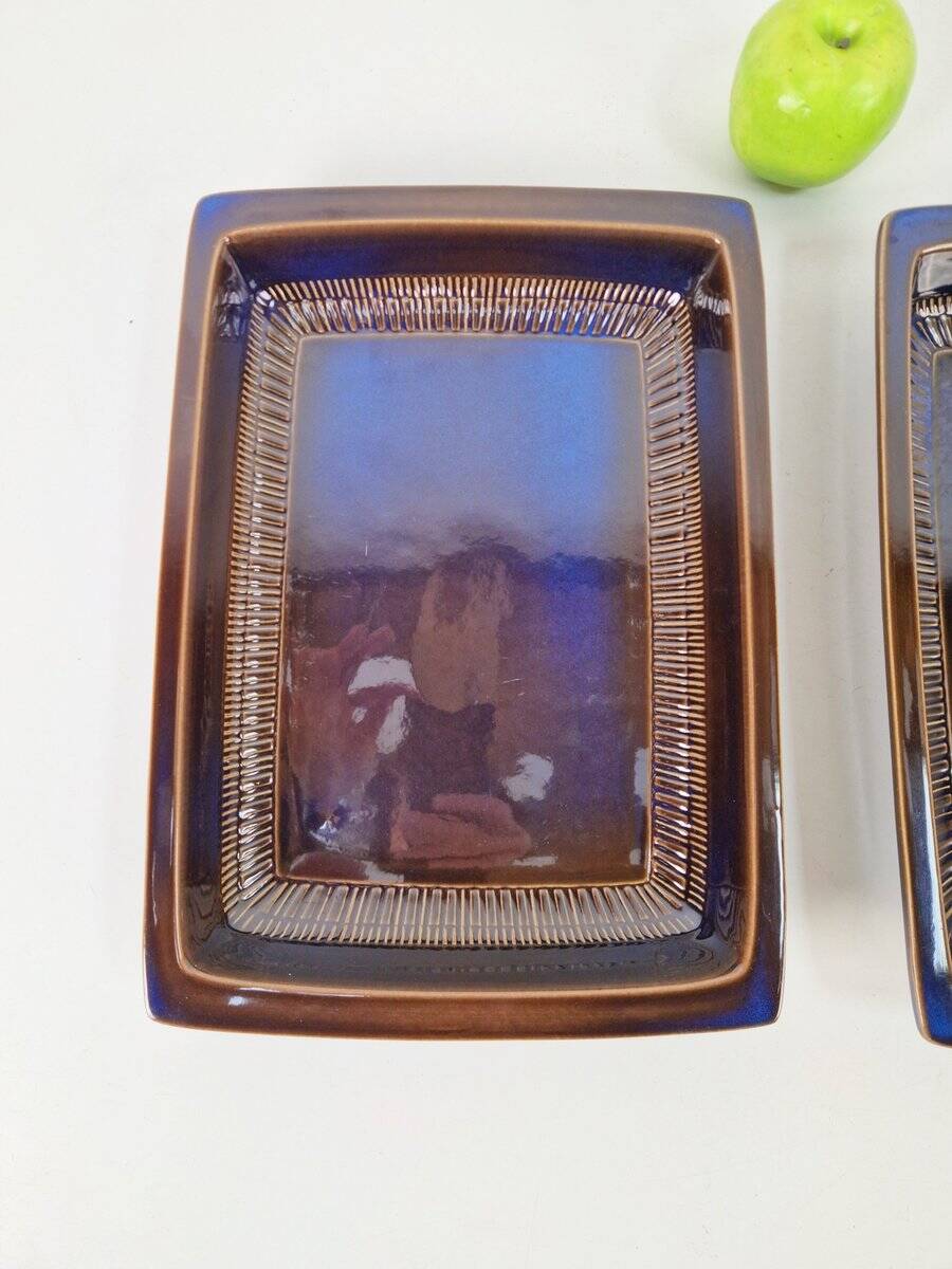Vintage Swedish Oven Dish by Berit Ternell for Gefle, 1960, Set of 2