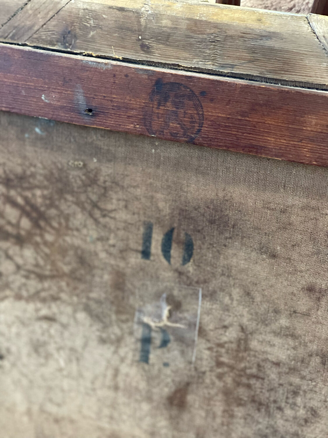 Old painting late eighteenth century