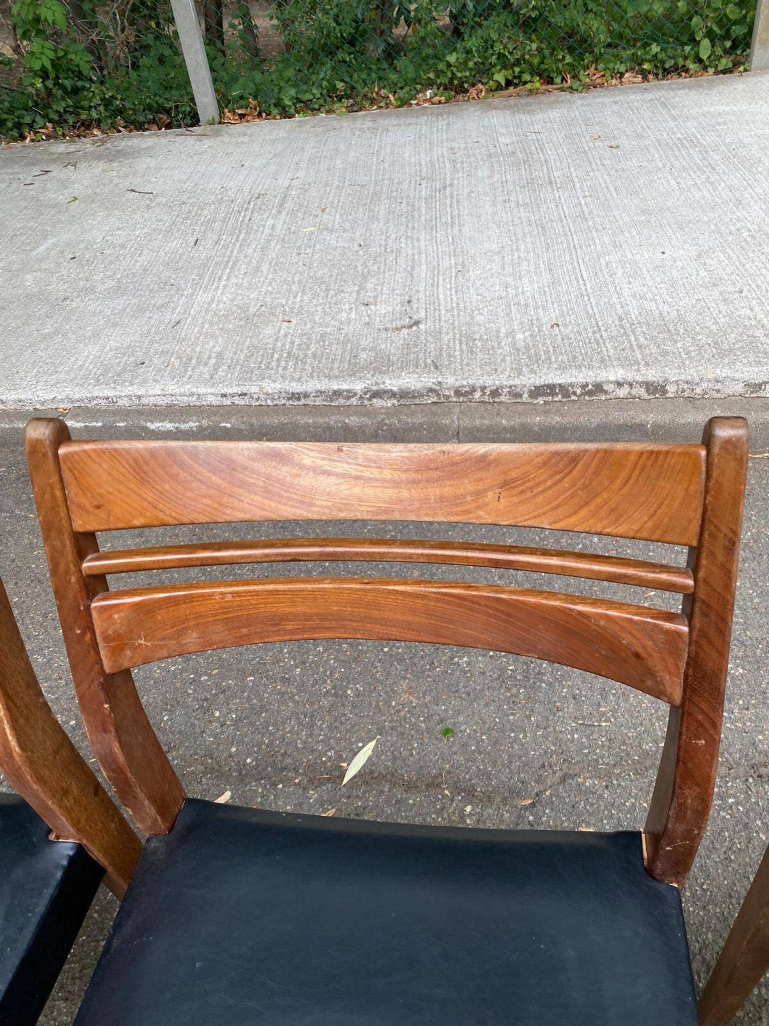 4 dining chairs in Vintage Mid-Century Scandinavian style from the 60s.