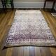 Vintage XL Moroccan wool rug