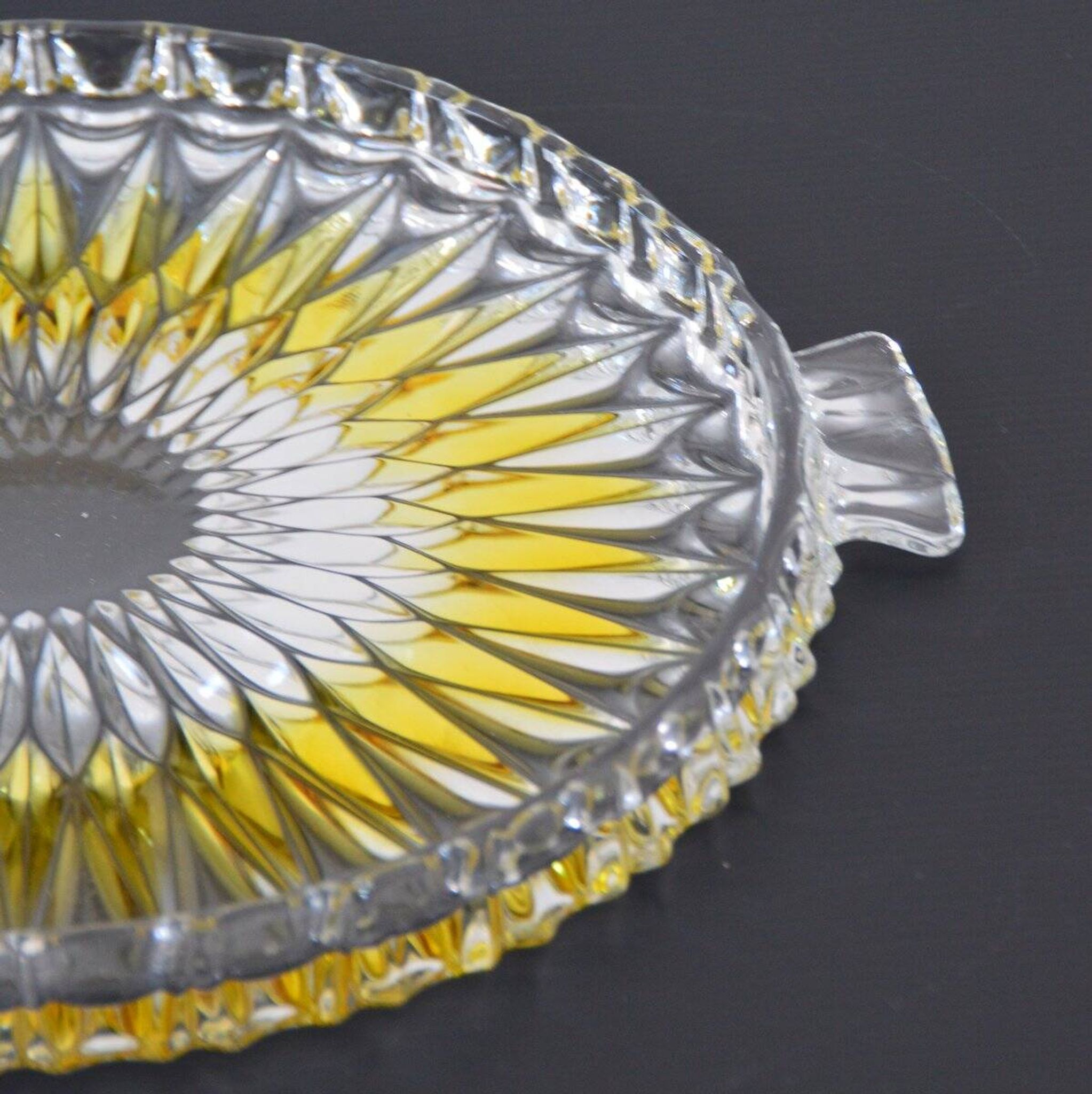 Plat à tarte de Walther Glass vintage 1960