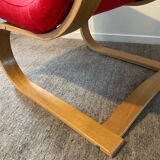 Curved wood heater 80s-90s