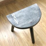 Ancien tabouret / trépied bois