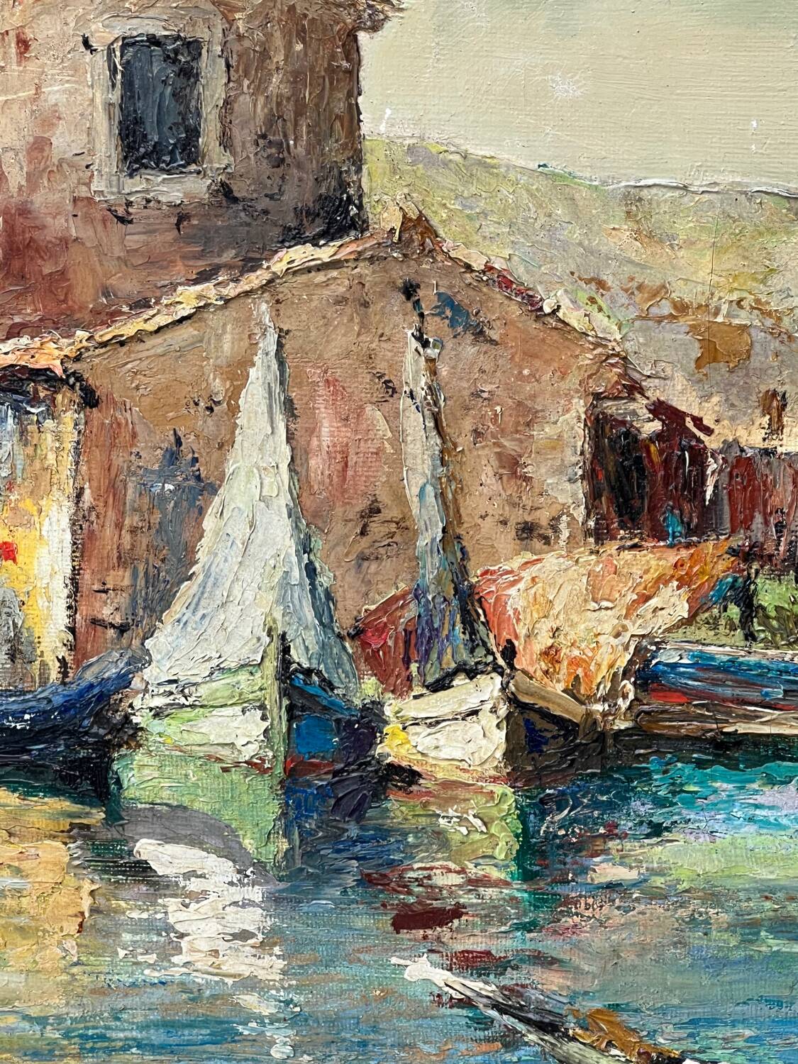 Oil on canvas 19th century