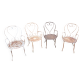 4 Fauteuils de jardin