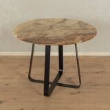 Table à manger vintage en marbre onyx