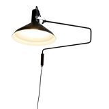 Paperclip wall lamp by Anvia Holland, 1960s