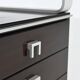 Bureau d'angle de direction Abbondinterni en acajou, Italie, 1970