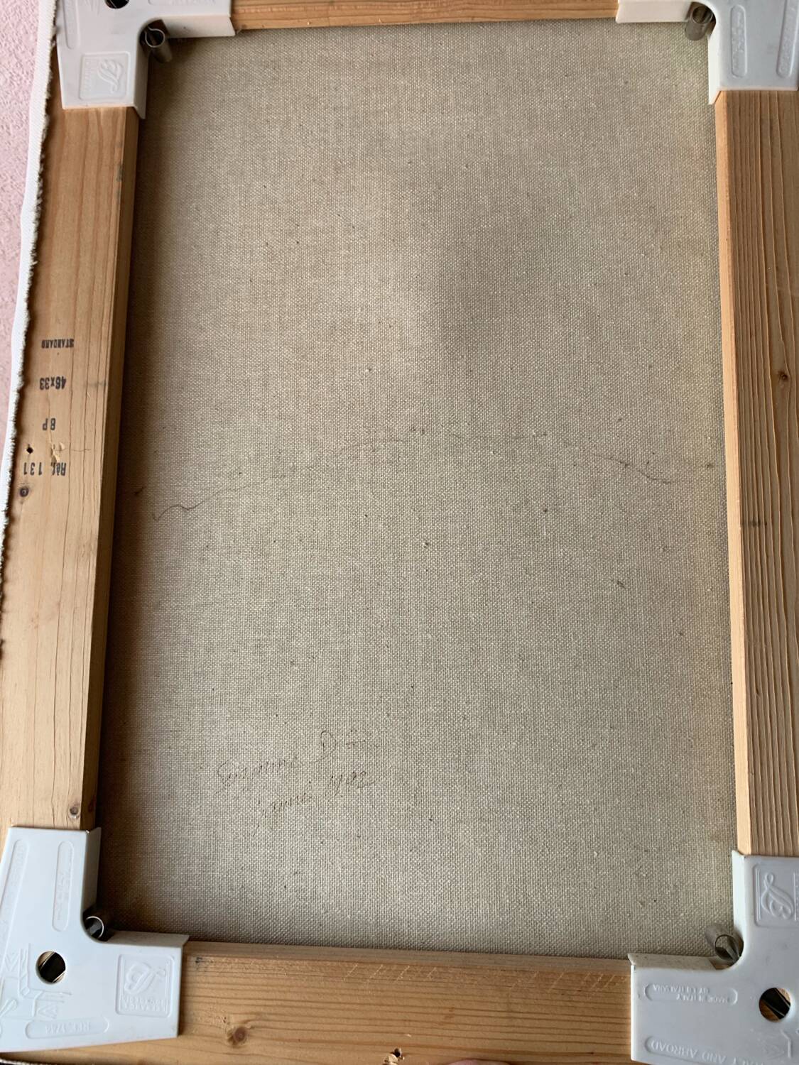 Oil painting on canvas still life