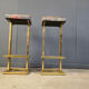 Tabourets de bar Belgochrom, ensemble de 2, années 1970