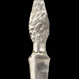 Green Italian carafe Artistiche crystal.