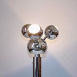 1970s Space Age "Torino" Chromed Table Lamp