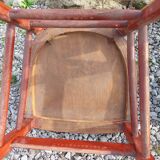 Bistro chairs with patterns