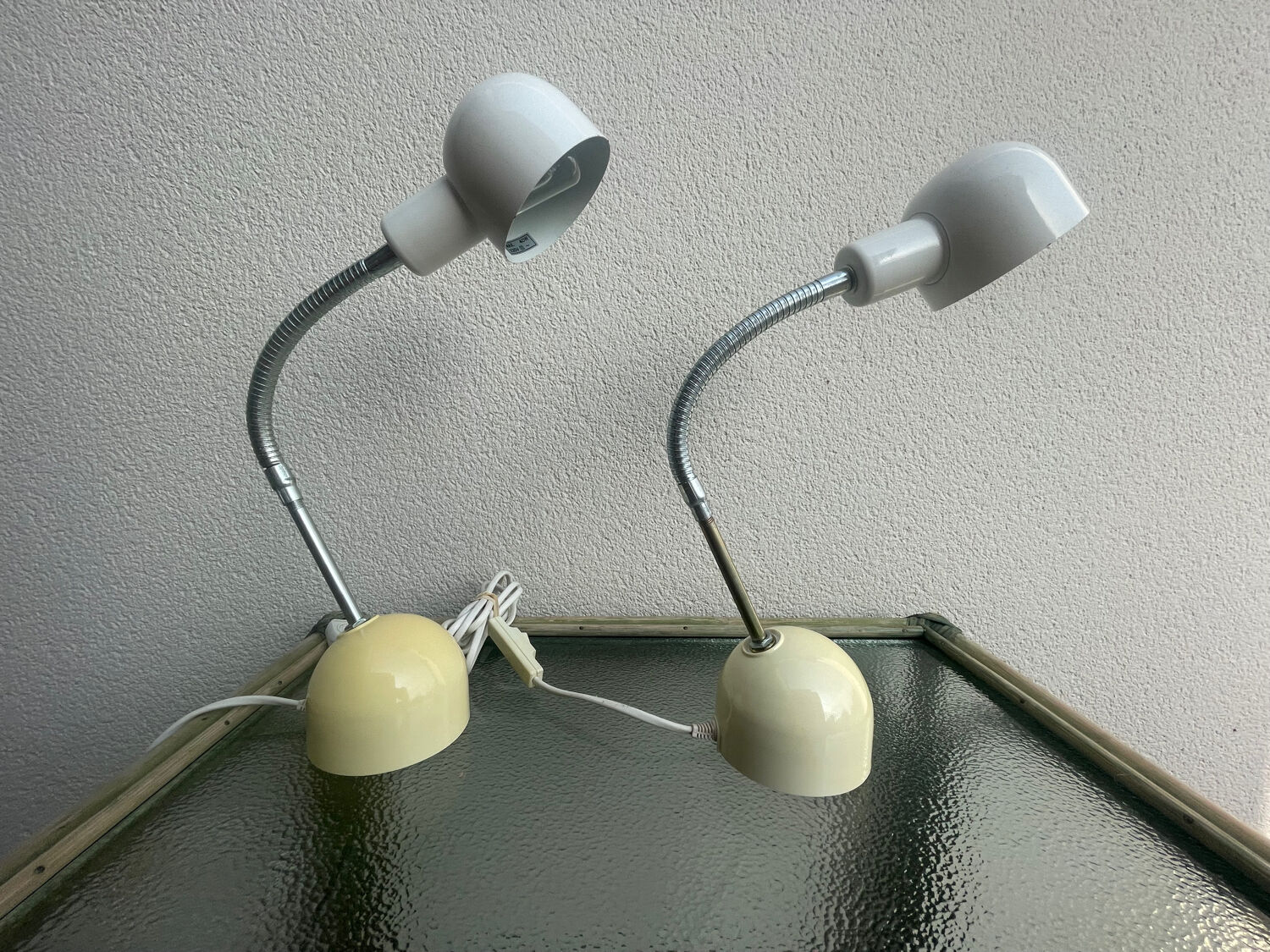 Pair of vintage ikea lamps