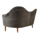 Mid-century modern canapé in sheepskin / shearling model 'Samspel' by Carl Malmsten, 1956