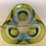 Murano two-tone cut pocket tray