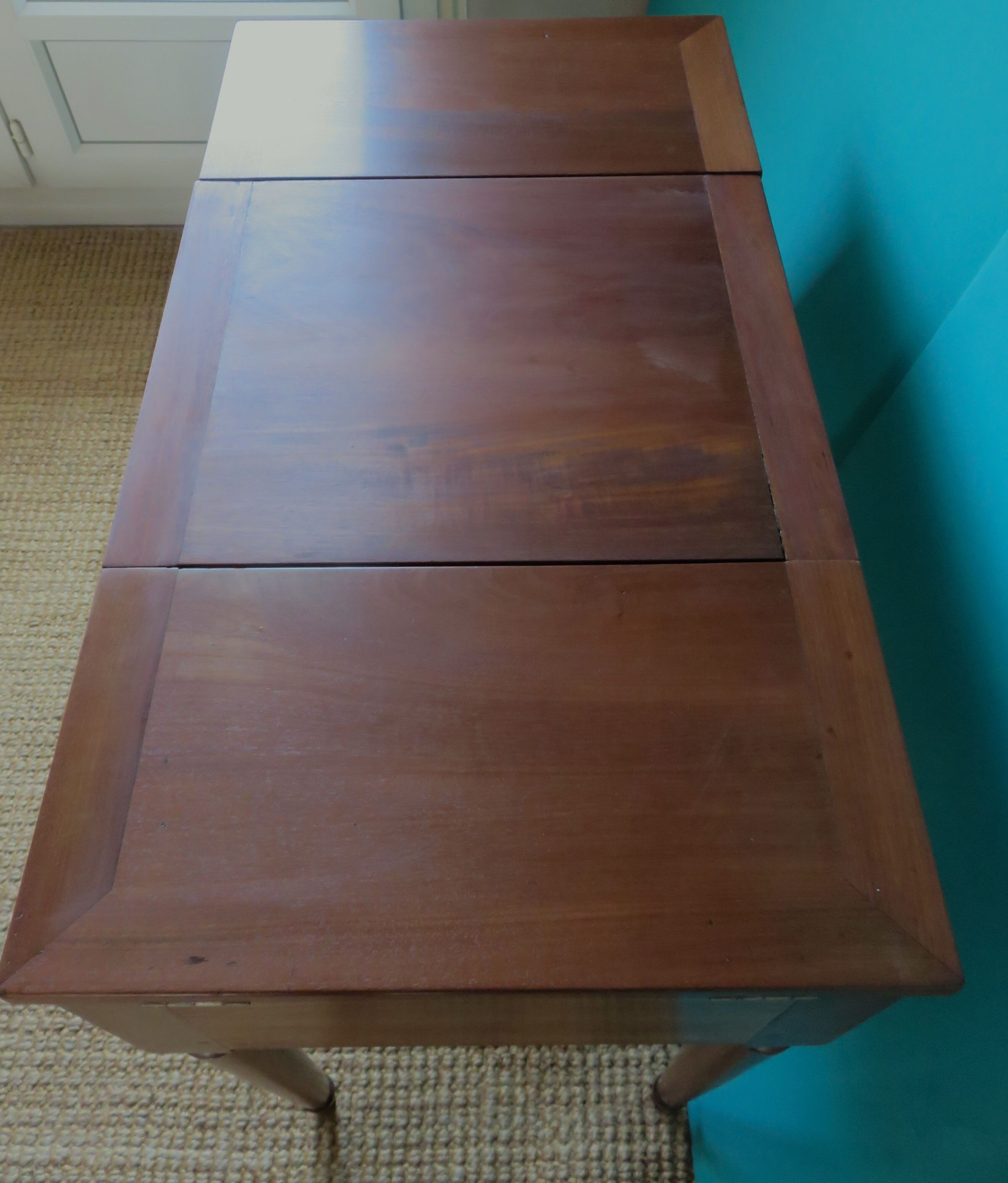 Antique dressing table, late 18th century, in solid cherry wood, France circa 1770