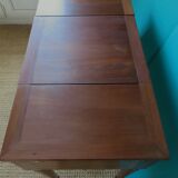 Table de toilette d'époque, fin XVIIIè en merisier massif, France vers 1770