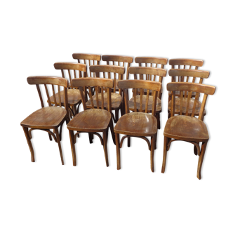 Set of 12 bistro chairs