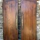 Paire de portes d’armoire Louis XV en chêne – XVIIIe siècle