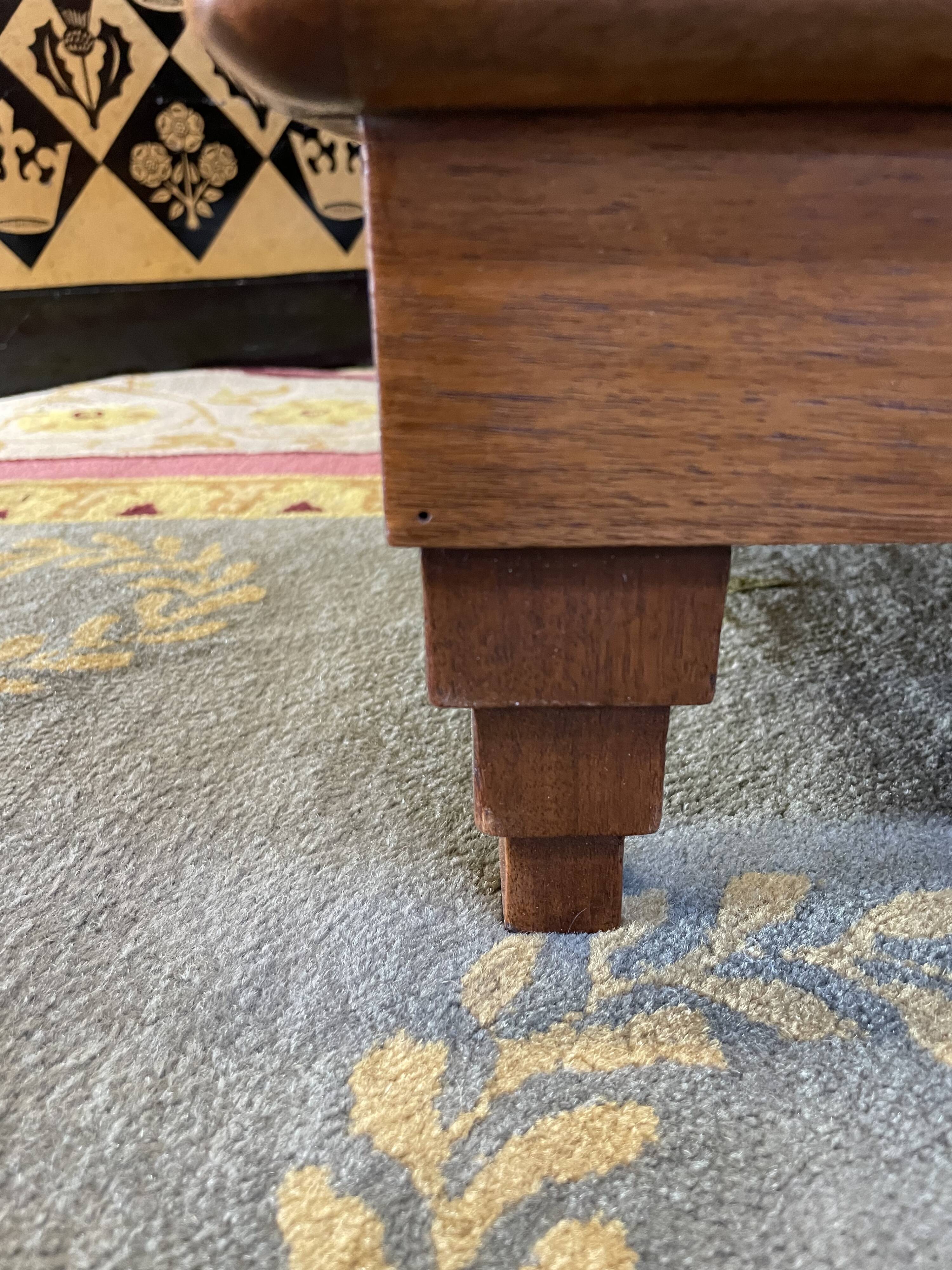 Art Deco walnut chest of drawers