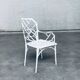 Calcutta Outdoor Armchair in Faux Bamboo by Hall Bradley for Brown Jordan, 1960s, Set of 4