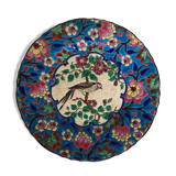 Old Longwy enamel plate