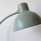Lampe de bureau industrielle Bauhaus, Marianne Brandt, Kandem, base en verre, années 1930