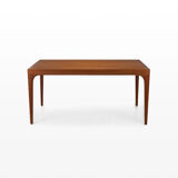 Extendable dining table in teak by Johannes Andersen for Uldum Møbelfabrik