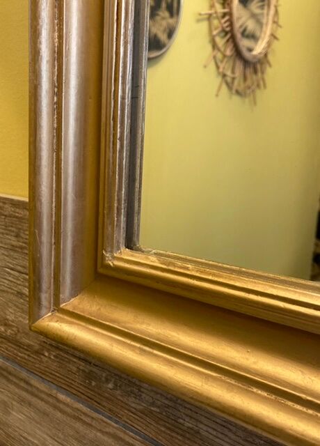 Classic mirror golden frame