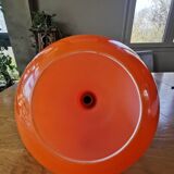 Vintage space age glass pendant light, Peill and Putzler