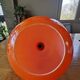 Vintage space age glass pendant light, Peill and Putzler