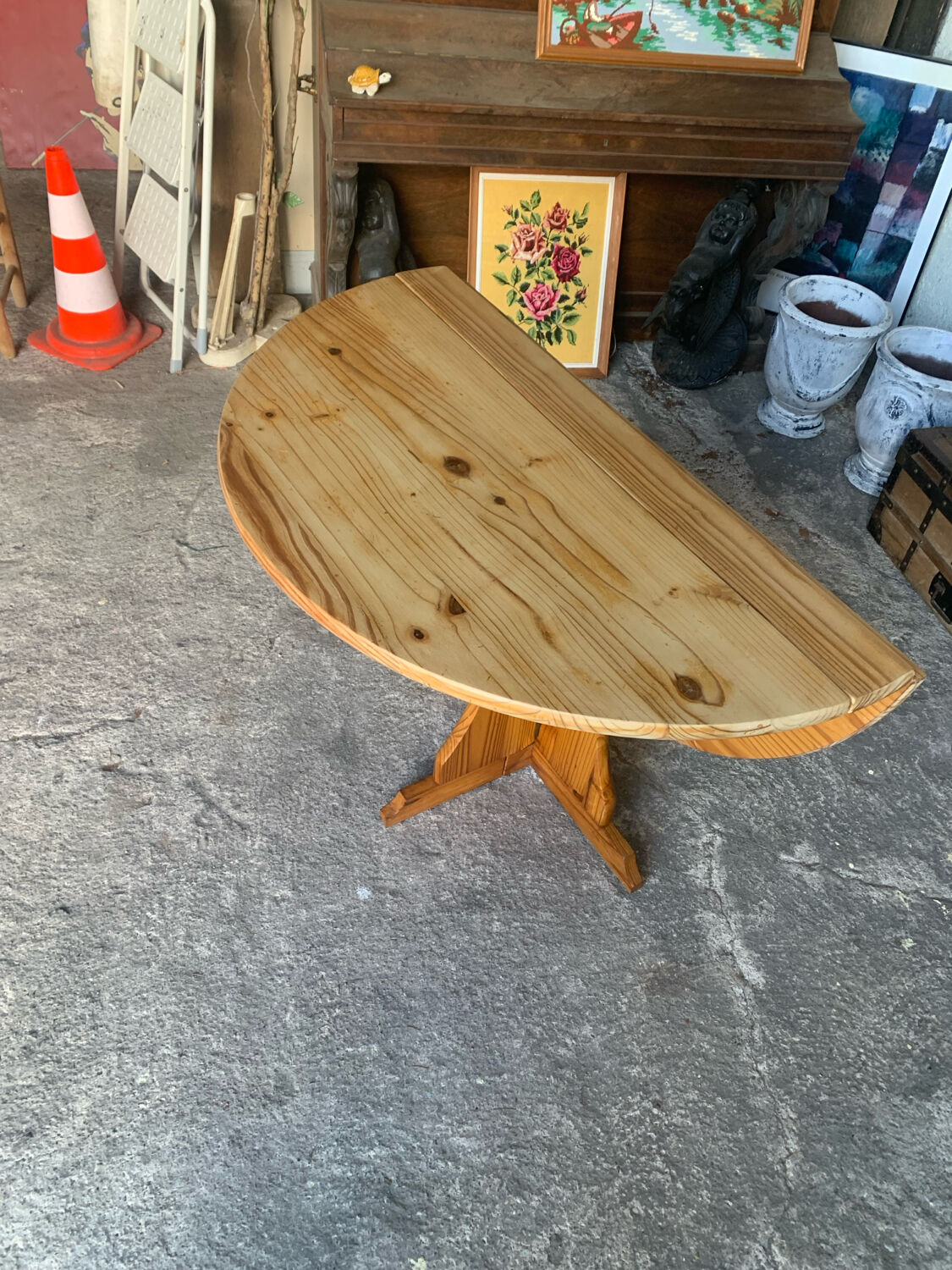 Folding pine table – Chic mountain spirit