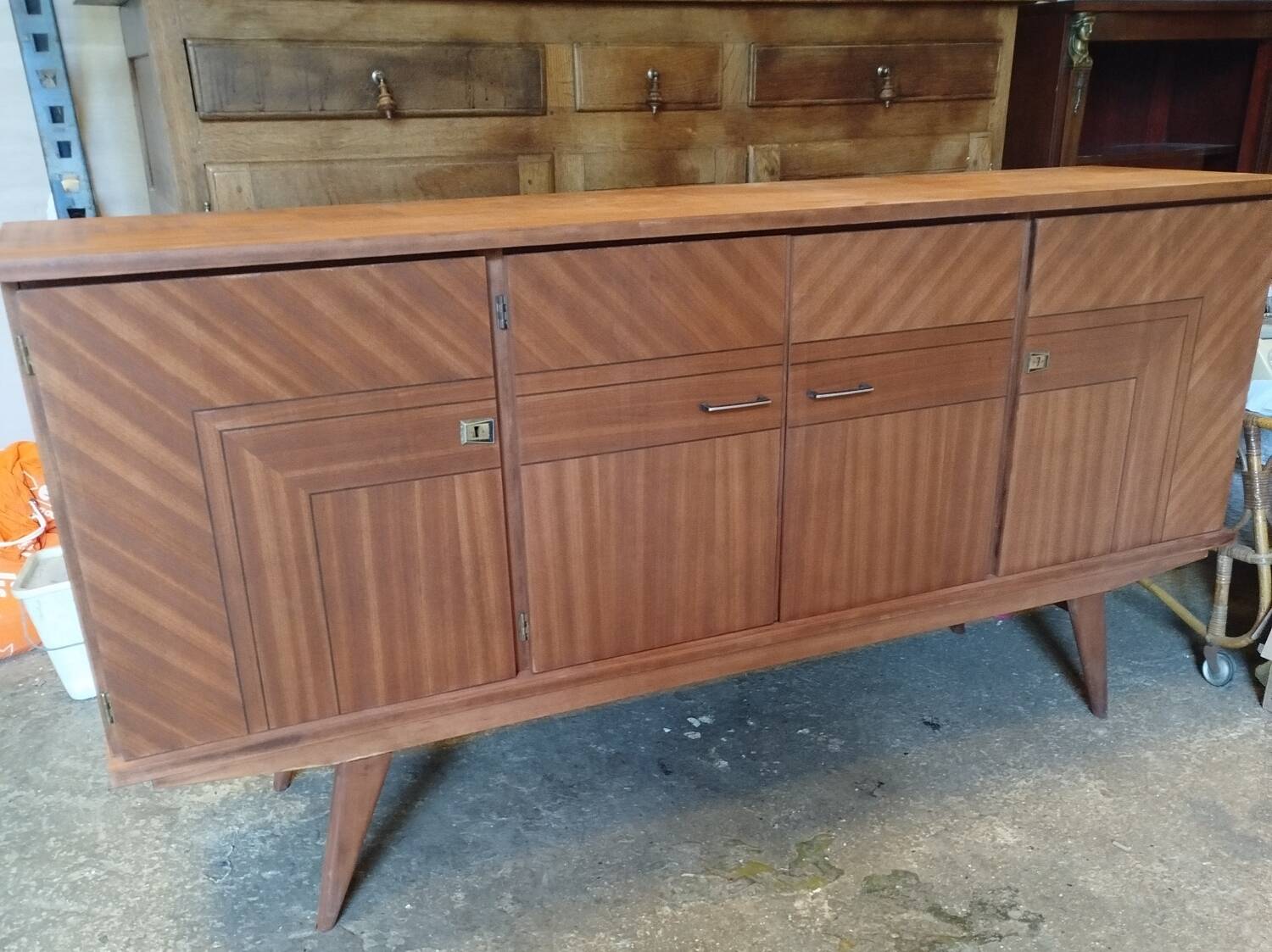1960s mahogany sideboard
