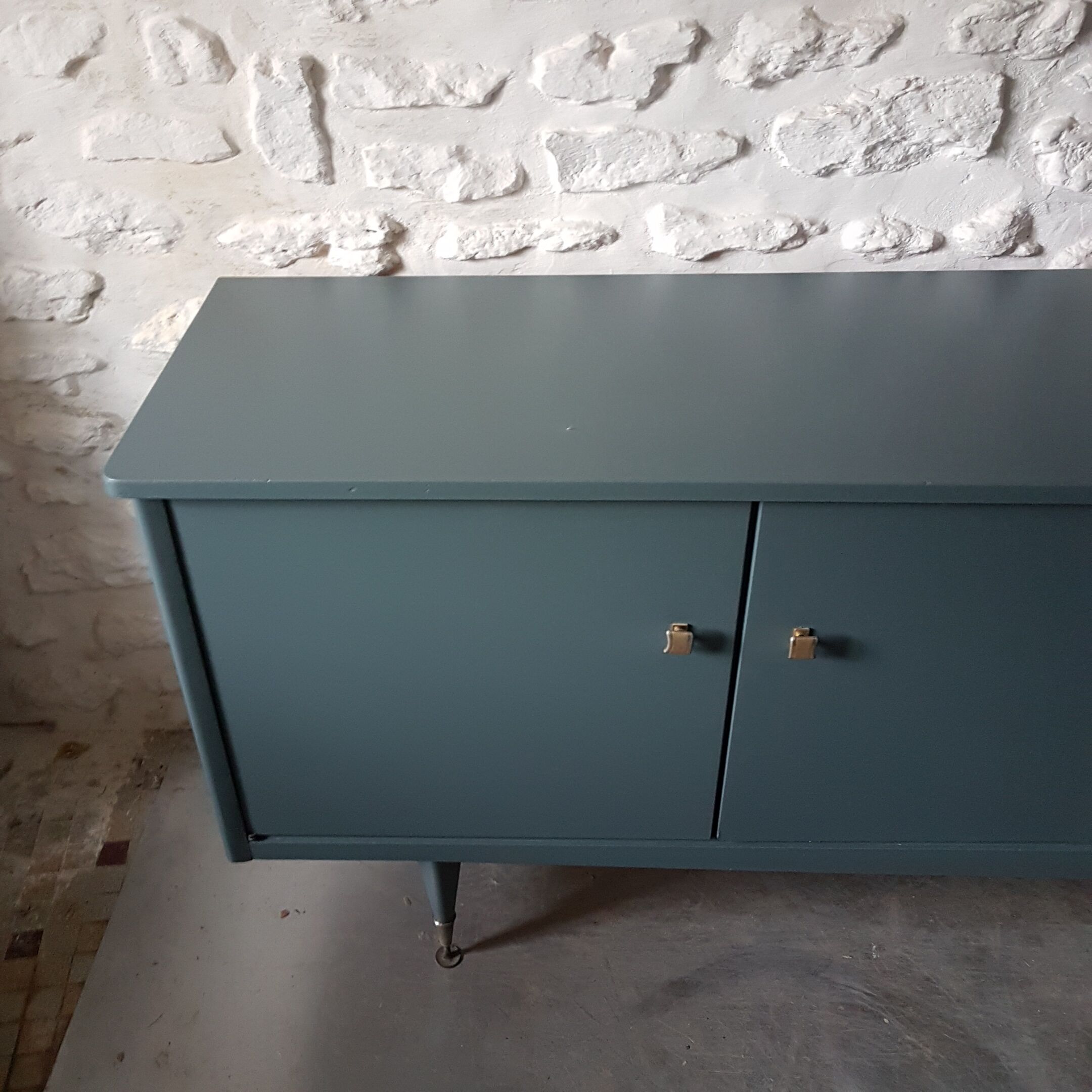 Vintage duck blue sideboard