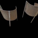 Paire de fauteuils Paolo Pallucco & Mireille Rivier modèle Merry-Go*round