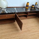 AMPM Noham TV unit, walnut sideboard with amber marble.
