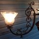 Antique, rare and important gas chandelier from the Napoléon III period and style, weighing 4.8 kg.
