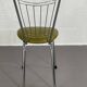 Chaise vintage métal chromé