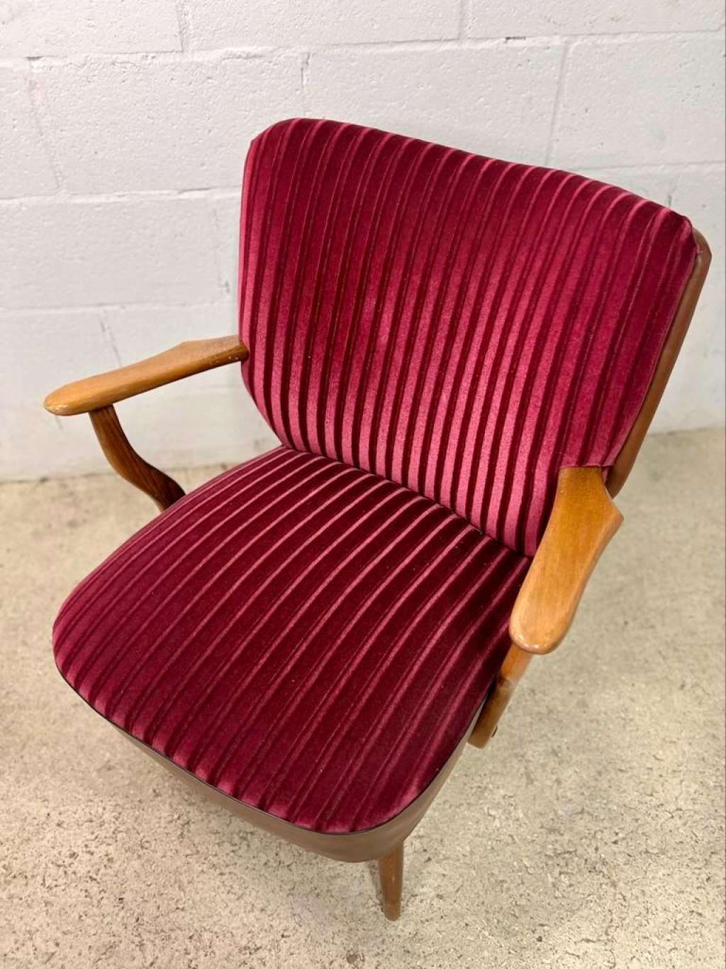 Vintage cocktail armchair