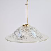Vintage Murano Glass Pendant Lights from Kaiser-Leuchten, 1960s, Set of 2