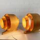 Pair of V-327 pine wall lights Hans-Agne Jakobsson for AB Markaryd, 1960