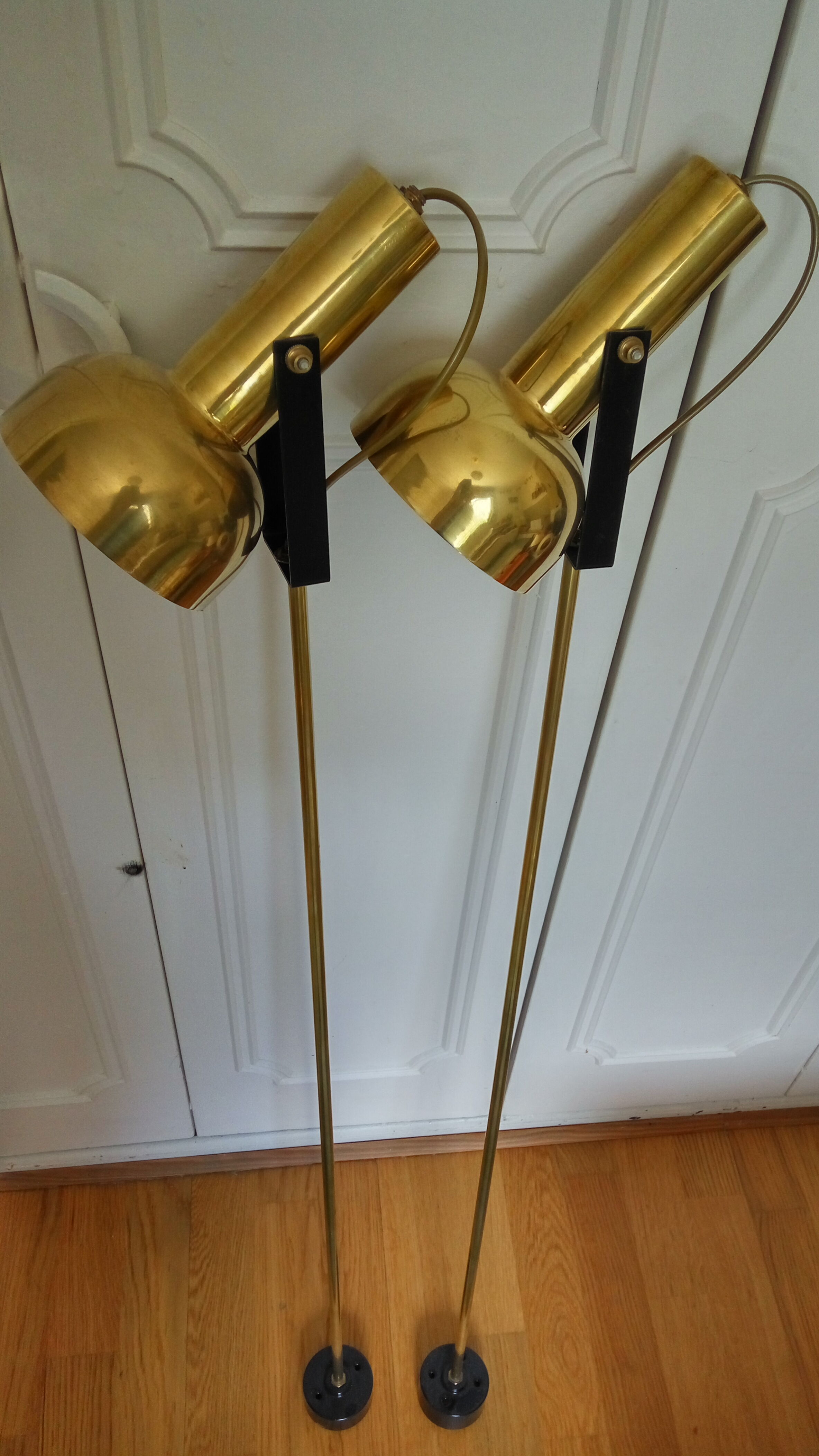 Duo workshop lamp solid brass
