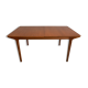 Table à manger en teck McIntosh des années 1960