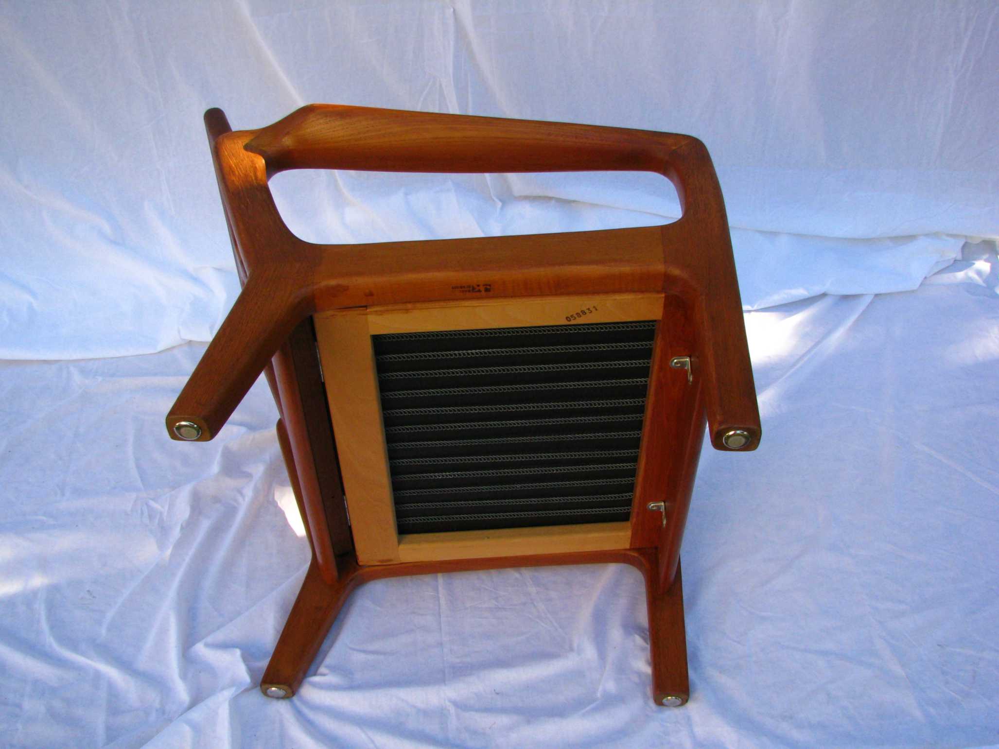 Set of 2 Danish teak lounge chairs by Juul Kristensen 1960