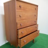 Vintage teak chest of drawers
