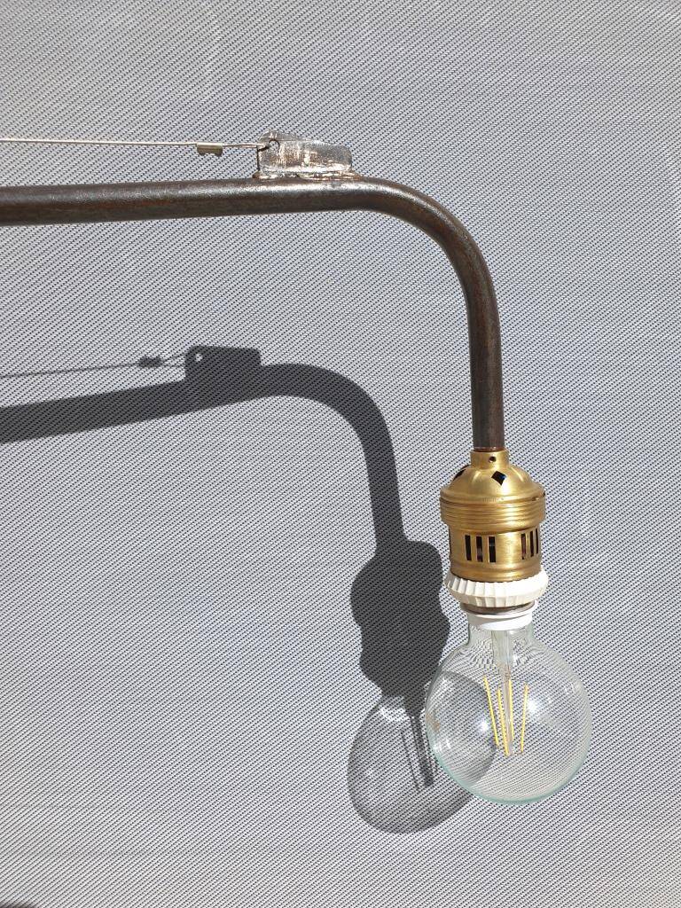 Applique d'atelier Jib170 design industriel 1950